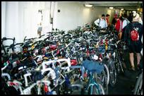 MA, Bicyles on Ferry to Woodshole