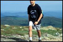 NH, Rajesh reaches the top of Mt. Eisenhower