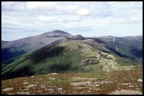 NH, View of Mt. Monroe and Mt. Washington